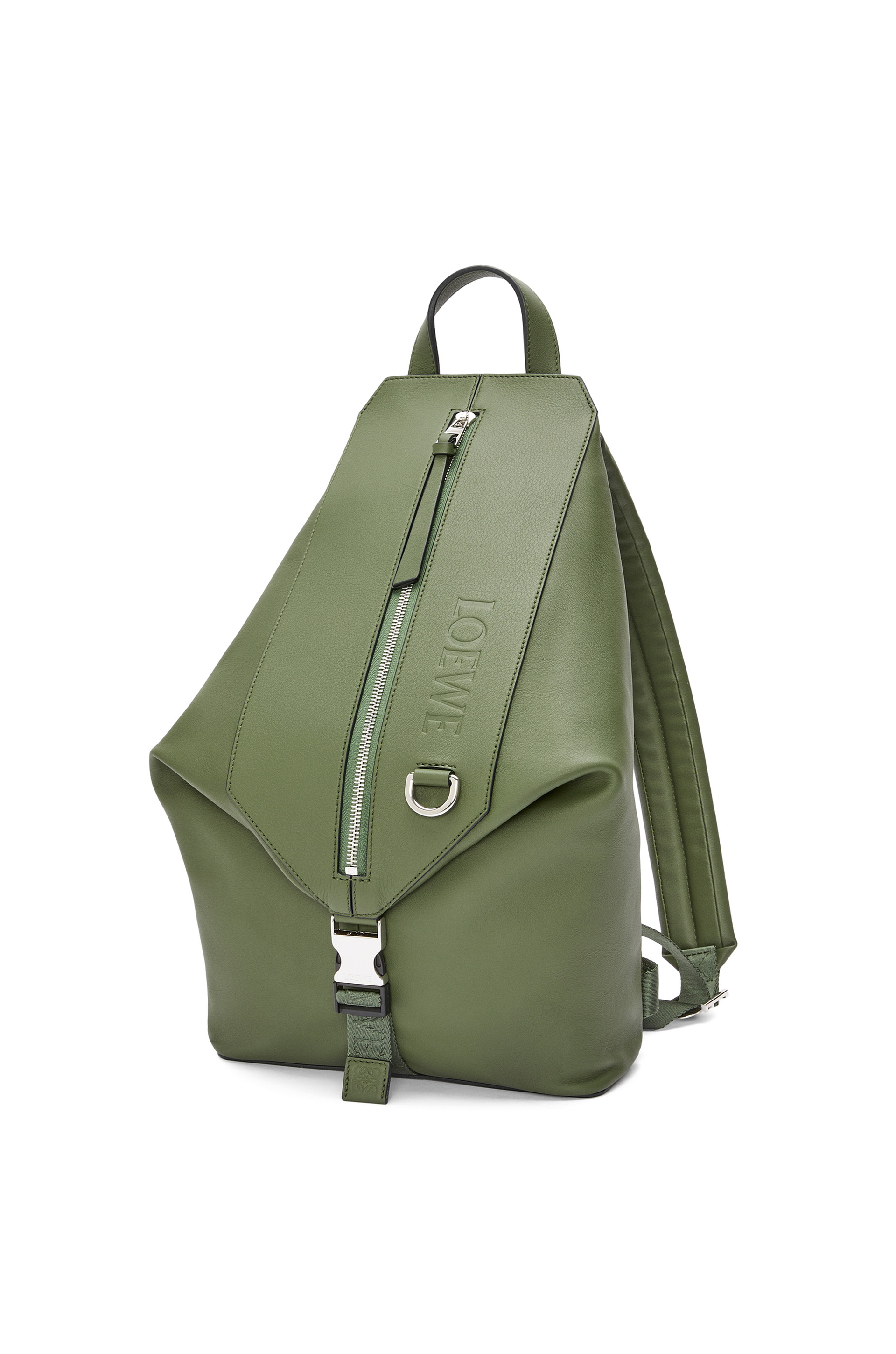Small Convertible backpack in classic calfskin